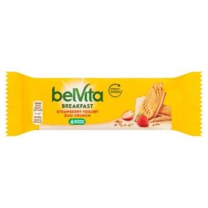 Belvita Breakfast Strawberry Yoghurt Duo Crunch Biscuit