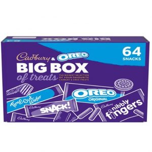 Cadbury & Oreo Big Box of Treats (64 Pack)