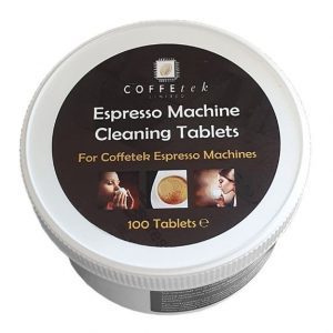 Coffetek Espresso Machine Cleaning Tablets – 100 per Tub