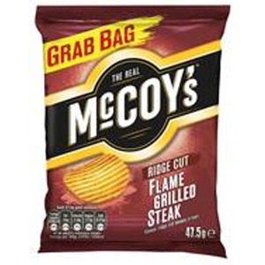 McCoy’s Flame Grilled Crisps 47.5g (36 Pack)
