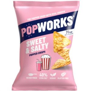 Popworks Sweet and Salty Popped Crisps 28g (18 Pack)