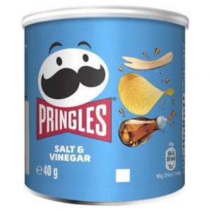 Pringles Sea Salt & Vinegar 40g (12 Pack)