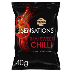Walkers Sensations Thai Sweet Chill Crisps 40g (32 Pack)