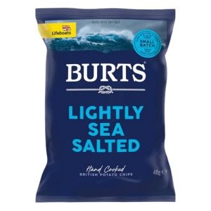 Burts Lightly Sea Salted 40g (20 Pack)