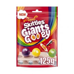 Skittles Giant Gooey Chewy Bag 125g (15 Pack)