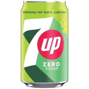 7UP Zero Cans (24 x 330ml)