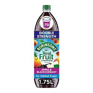 Robinsons Apple & Blackcurrant Cordial (6 x 1.75l)