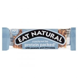 Eat Natural Protein Packed Peanut & Chocolate Crunchy Nut Bar 50g (12 Pack)