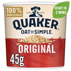 Quaker Pot Oat so Simple Original 45g (8 Pack)