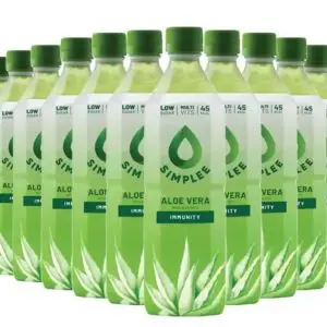 Simplee Aloe Vera Drink With Bits, 12 x 500ml
