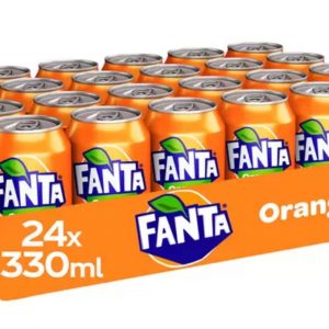 Fanta Orange, 24 x 330ml
