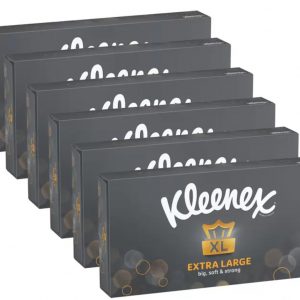 Kleenex Extra Large Tissues, 6 x 90 Tissues